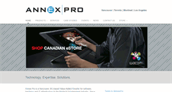 Desktop Screenshot of annexpro.com